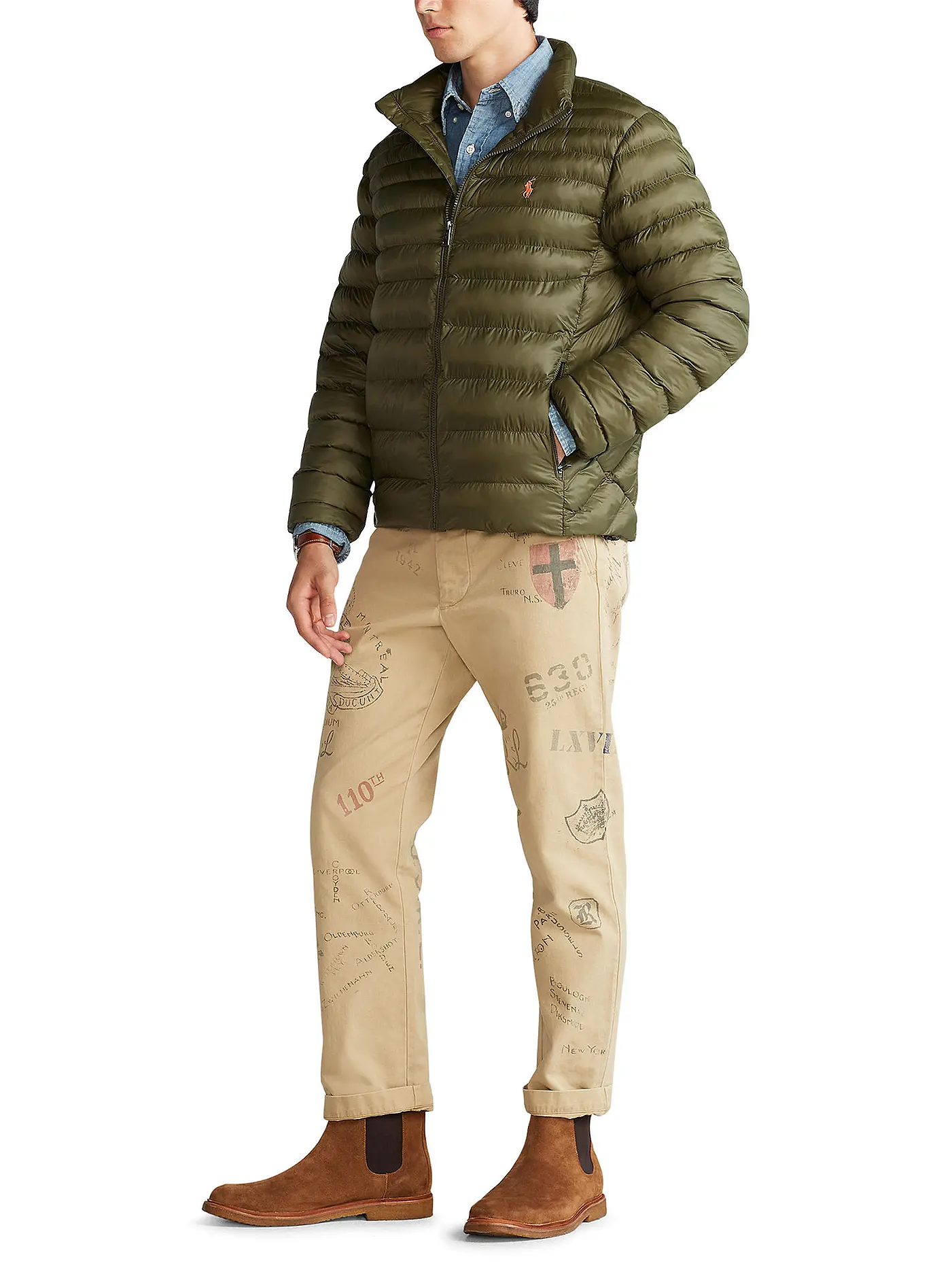 POLO RALPH LAUREN | Leichtsteppjacke | grün
